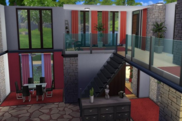  Blackys Sims 4 Zoo: Sims Street 2 by Dschungelkatze