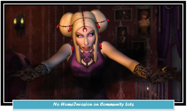  Mod The Sims: No Vampire HomeInvasion on Community Lots  by LittleMsSam