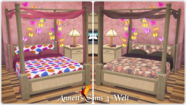  Annett`s Sims 4 Welt: Bedroom Hotel