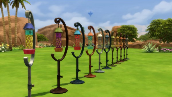  Mod The Sims: Simply Curvy Bird feeder by Snowhaze