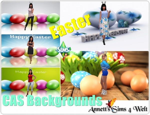  Annett`s Sims 4 Welt: CAS Backgrounds Easter