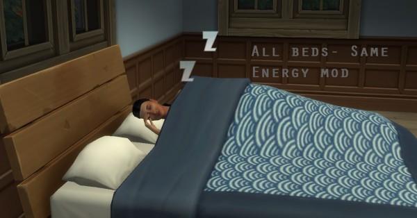  Mod The Sims: All Beds Give Same Energy by christmas fear