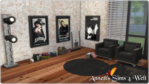  Annett`s Sims 4 Welt: Music Poster