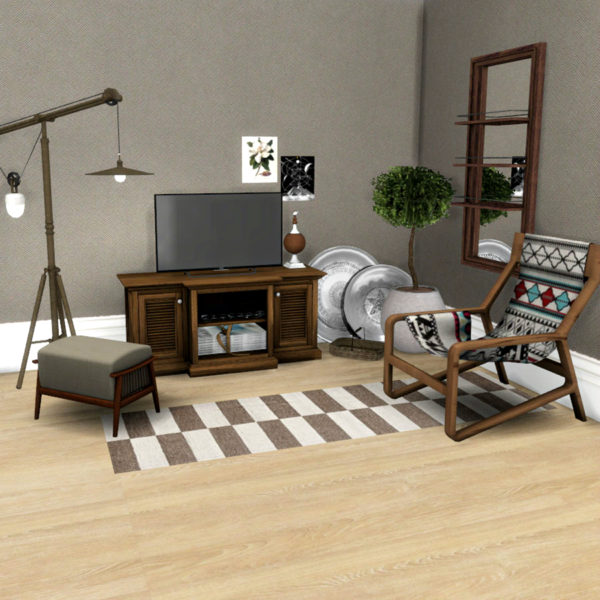  Leo 4 Sims: Classic livingroom