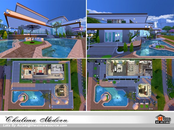  The Sims Resource: Chutima Modern by Autaki