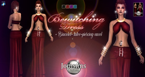  Jom Sims Creations: Bewitching dress