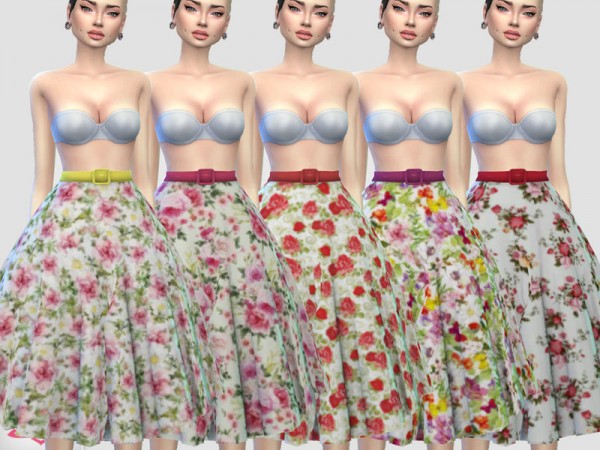  The Sims Resource: Vintage Basic skirt recolor 2 by Colores Urbanos