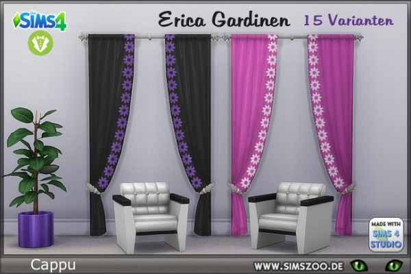  Blackys Sims 4 Zoo: Erica Gardinen by Cappu