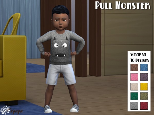  Sims Artists: Pull monster