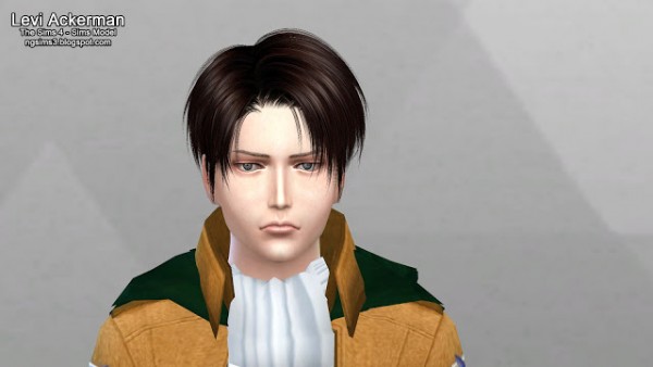  NG Sims 3: Attack on Titan Levi and Erwin
