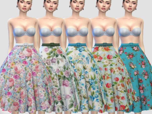  The Sims Resource: Vintage Basic skirt recolor 2 by Colores Urbanos