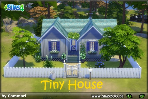  Blackys Sims 4 Zoo: Tiny House by Commari