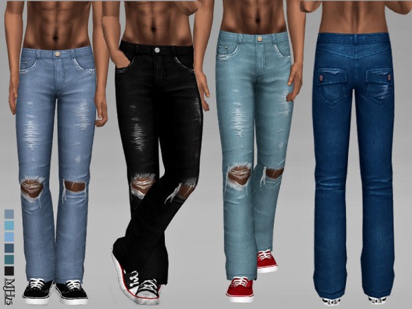  The Sims Resource: Brody Jeans by Margeh 75