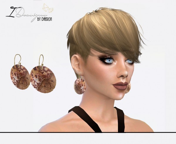  Sims 4 Designs: Rasenna Earrings