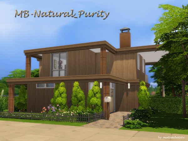  The Sims Resource: Natural Purity house by Pralinesims