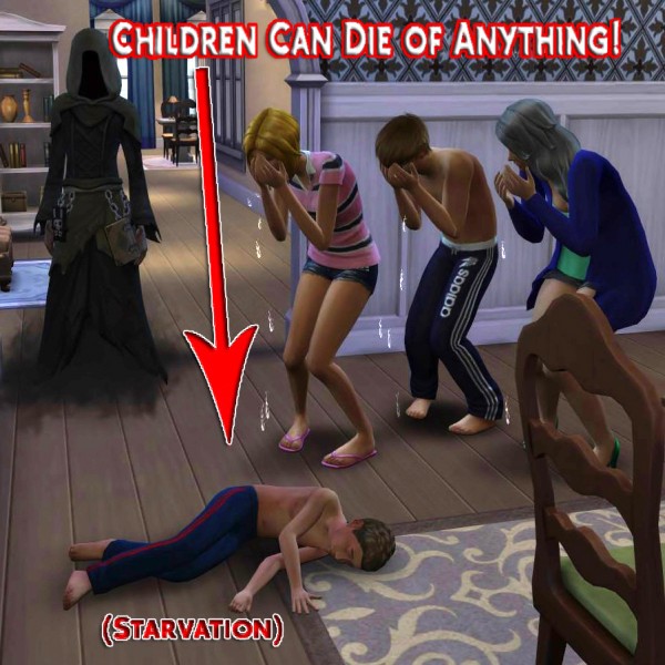  Simsworkshop: Simstopics Children Can Die of Anything