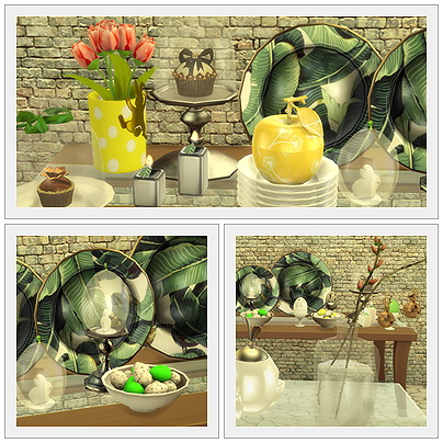  Sims 4 Designs: Happy Easter Set