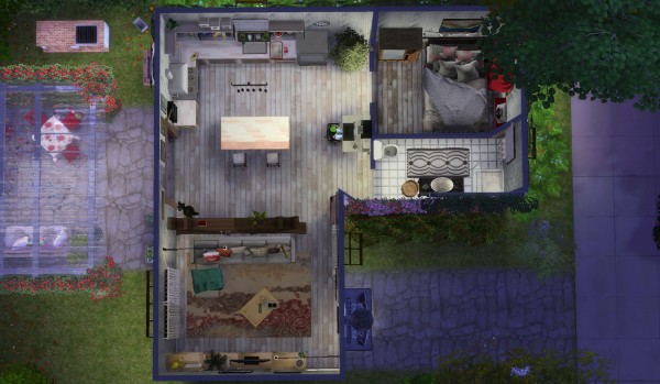  Mod The Sims: Tiny House 3 by patty3060