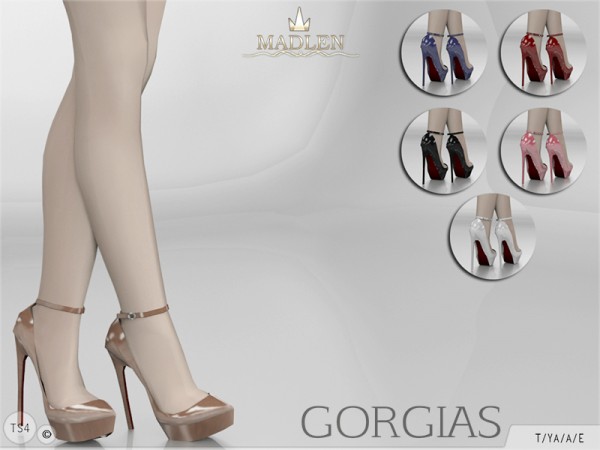  The Sims Resource: Madlen`s Gorgias Shoes by MJ95