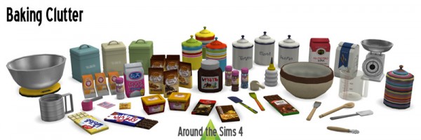  Around The Sims 4: Baking clutter