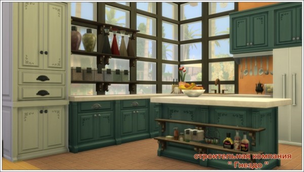  Sims 3 by Mulena: Spanish house