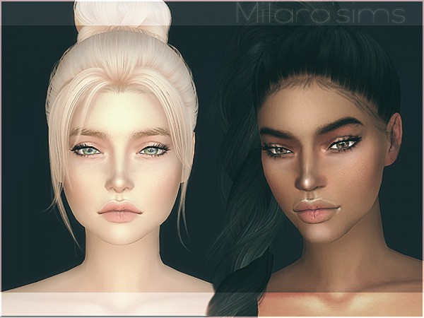  The Sims Resource: Mia Skin Overlay by Milarasims