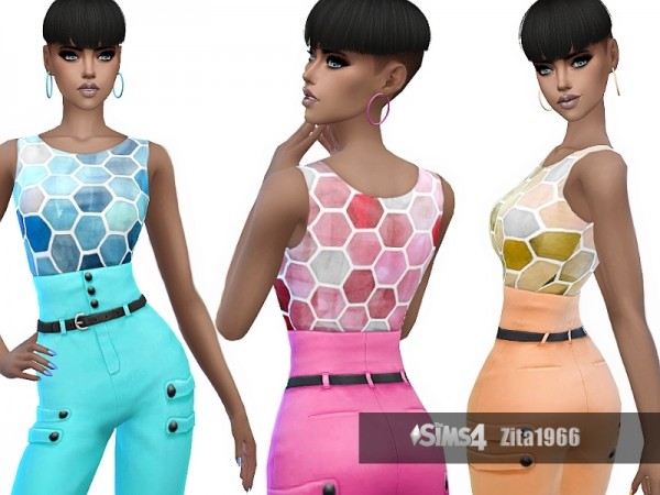  The Sims Resource: Julia outfit by ZitaRossouw