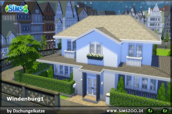  Blackys Sims 4 Zoo: Windenburg 1 house by Dschungelkatze
