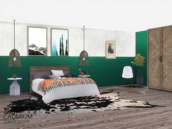  The Sims Resource: Cadmium Bedroom by wondymoon