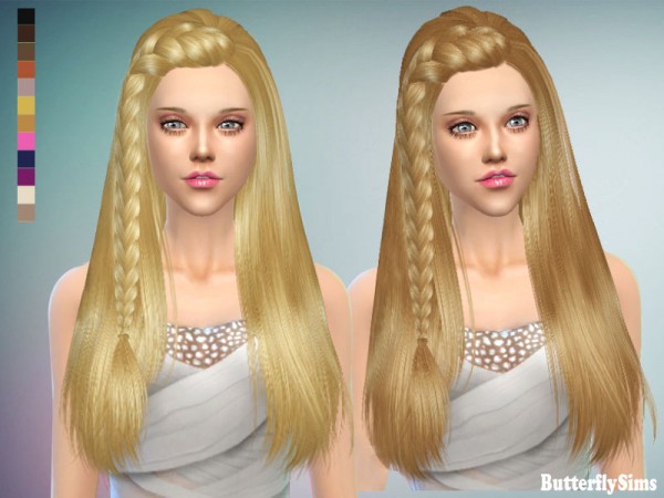  Butterflysims: B flysims 152 free hairstyle