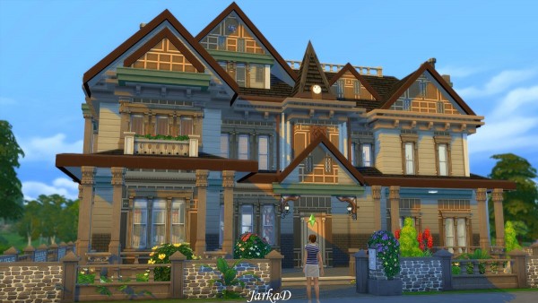  JarkaD Sims 4: Family House No.14
