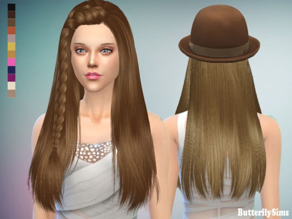  Butterflysims: B flysims 152 free hairstyle