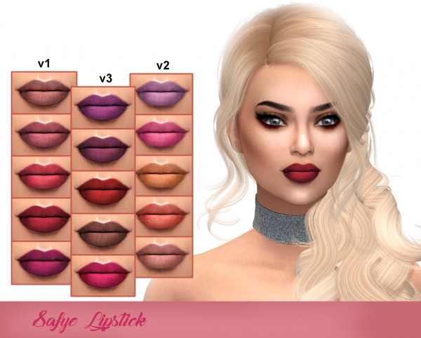  Kenzar Sims: Safye Lipstick