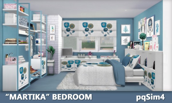  PQSims4: Martika Bedroom