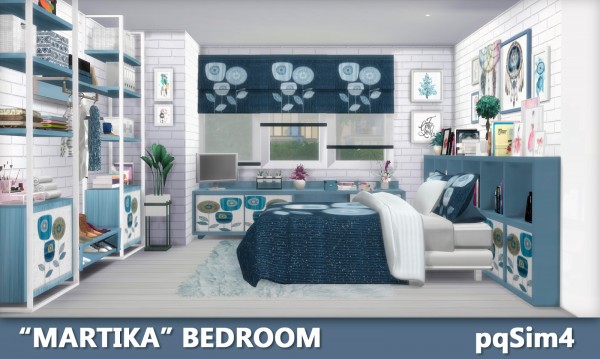  PQSims4: Martika Bedroom