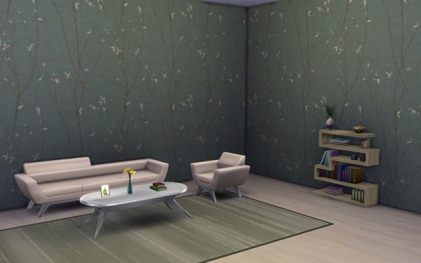  Ihelen Sims: Mural Leaves