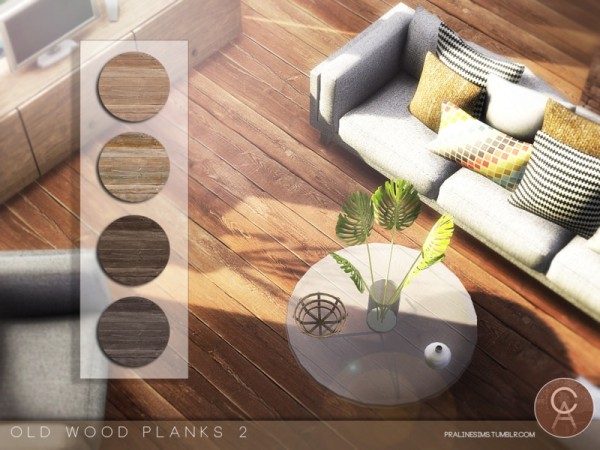  The Sims Resource: Old Wood Planks 2 by Pralinesims