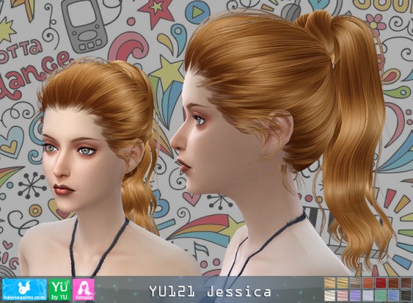  NewSea: JU121 Jessica donation hairstyle