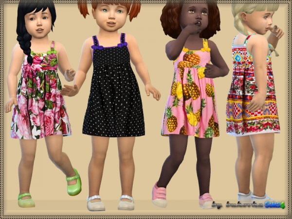  The Sims Resource: Sundress and Bows by bukovka