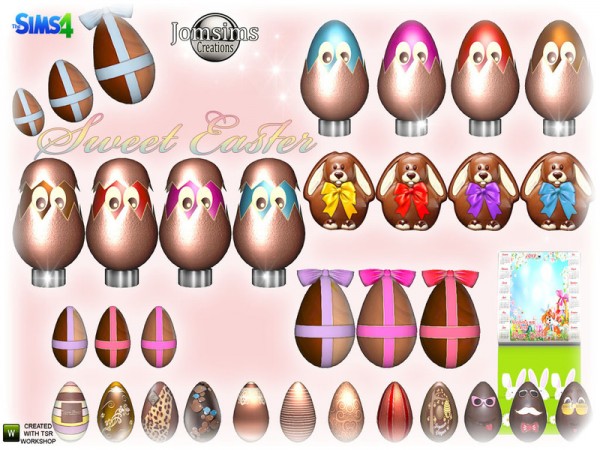  The Sims Resource: Sweet easter set by jomsims