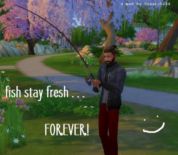  Mod The Sims: Fish Stay Fresh forever by Staarchild