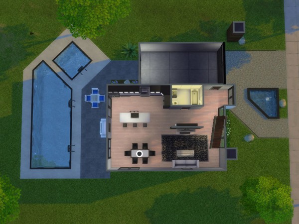  The Sims Resource: Modern 2 Story by ArchitectTC