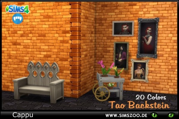  Blackys Sims 4 Zoo: Tao brick set by  Cappu