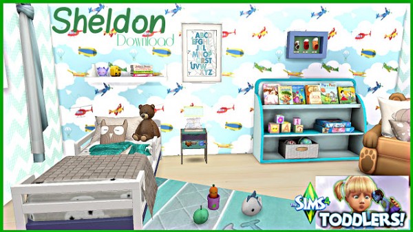  Pandashtproductions: Sheldon kidsroom