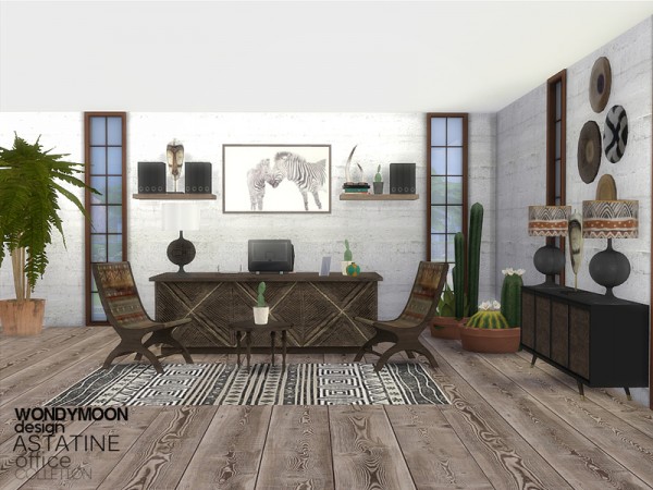  The Sims Resource: Astatine Office by wondymoon