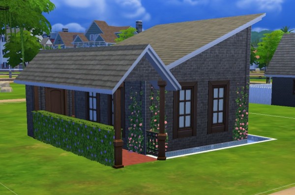  Mod The Sims: Started House 3 no cc by Simsland