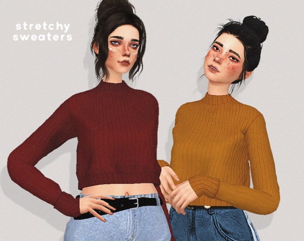  Pure Sims: Stretchy sweaters