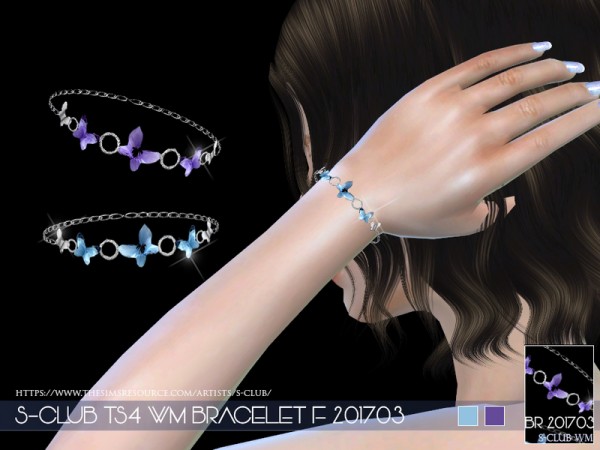  The Sims Resource: Bracelet F201703 by S Club