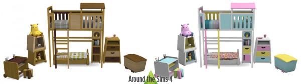 Around The Sims 4: TAM TAM kidsroom