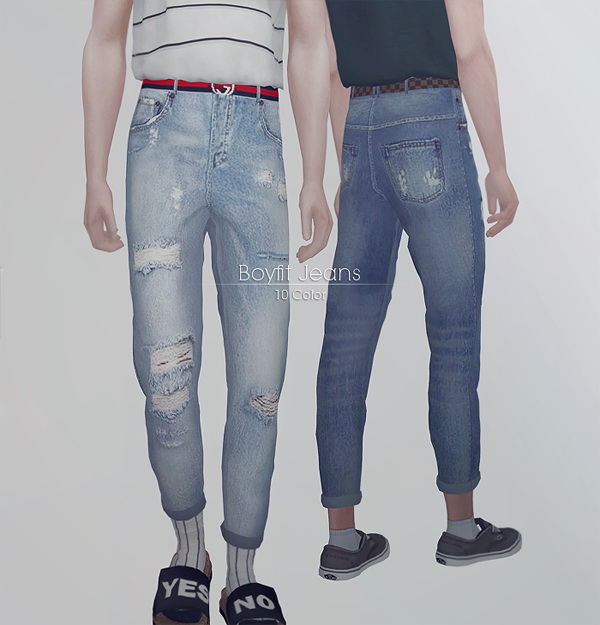 kk-sims: 13K+ Followers Gift- t-shirt and jeans • Sims 4 Downloads
